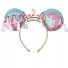 Load image into Gallery viewer, Disney Parks Mini Backpack Ears Key Set Prince Charming Carousel Loungefly
