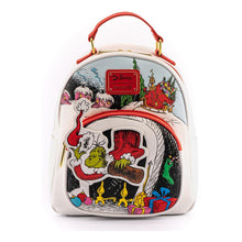 Load image into Gallery viewer, Dr. Seuss Mini Backpack How the Grinch Stole Christmas Chimney Loungefly
