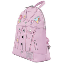 Load image into Gallery viewer, Pokemon Mini Backpack Ice Cream Denim Jacket Convertible Loungefly
