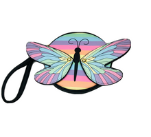 Load image into Gallery viewer, Betsey Johnson Wristlet Rainbow Butterfly
