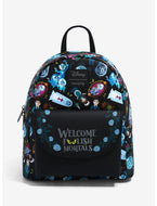 Disney Parks Mini Backpack The Haunted Mansion Welcome Foolish Mortals Loungefly