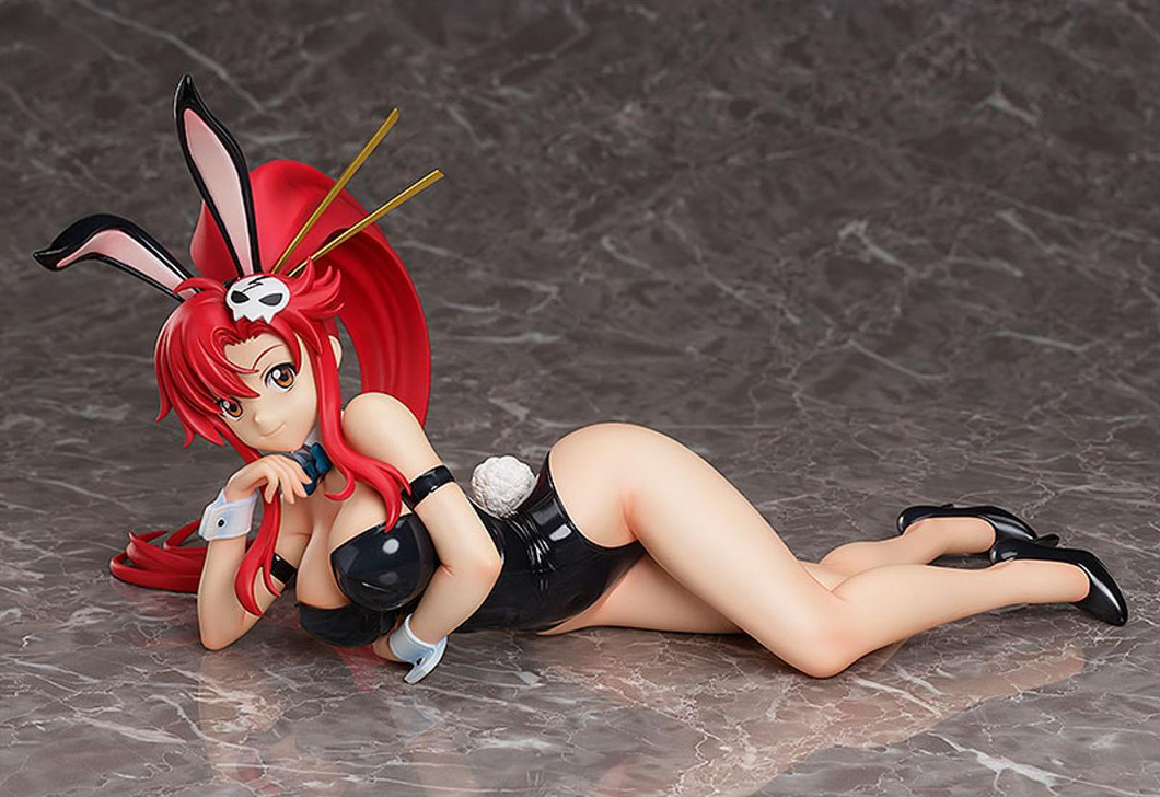 Gurren Lagann Figure Yoko Bare Leg Bunny Ver. 1/4 Scale FREEing