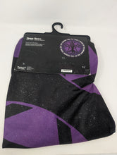 Load image into Gallery viewer, Spirit Halloween Fleece Throw Purple Pentagram
