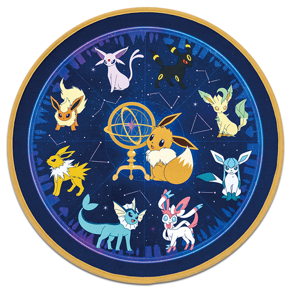 Pokemon Starry Sky Rug EIEVUI & Starlight Night Eevee and Evolutions SEGA