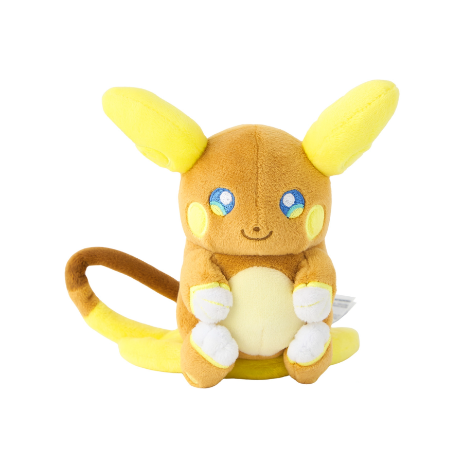Pokemon Center Alolan Raichu Sitting Cutie/Fit
