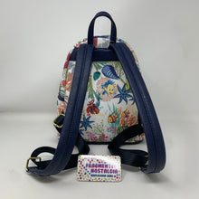 Load image into Gallery viewer, Disney Mini Backpack Under The Sea AOP The Little Mermaid Loungefly
