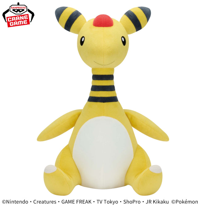 Pokemon Plush Ampharos Mecha Mofugutto 2022 Banpresto
