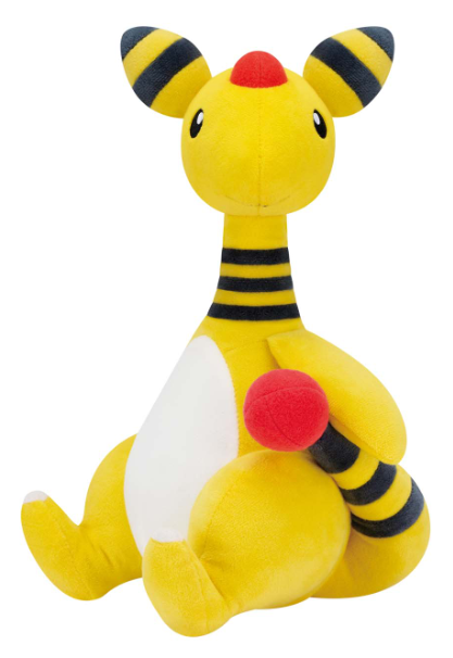 Pokemon Plush Ampharos Look at my Tail 2025 Banpresto