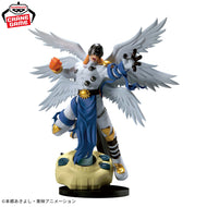 Digimon Adventure Figure Angemon Digivice Stand Banpresto