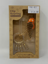 Load image into Gallery viewer, Studio Ghibli Clip Keychain Calcifer Howl's Moving Castle Seisen
