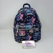Load image into Gallery viewer, Disney Mini Backpack and Wallet Set Lilo &amp; Stitch, Angel &amp; Scrump Tattoo Loungefly
