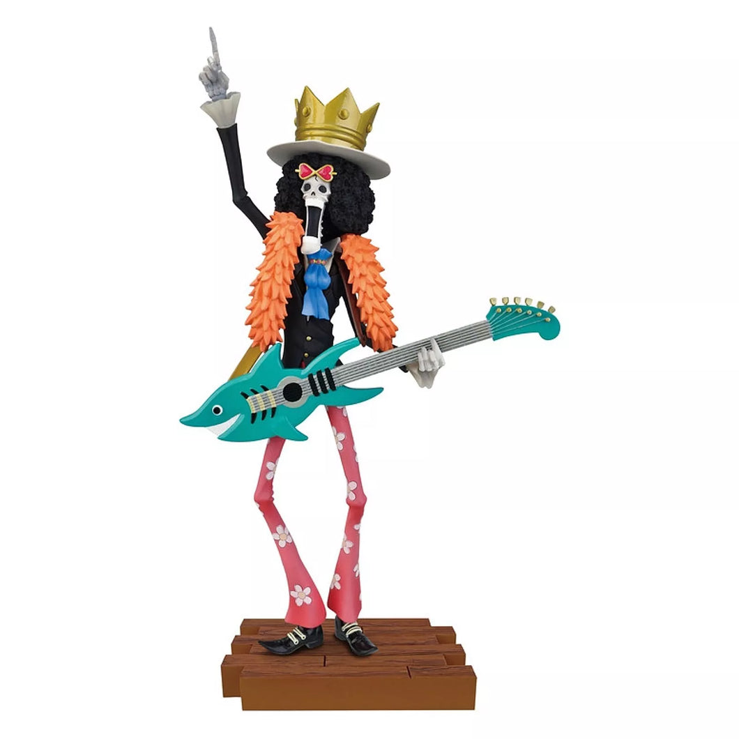 One Piece Figure Brook Romance Dawn For The New World Part 1 Ichiban Kuji E Prize Banpresto [Damaged Packaging]