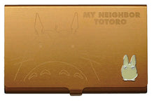 Load image into Gallery viewer, Studio Ghibli Metal Card Case Brown My Neighbor Totoro Ensky
