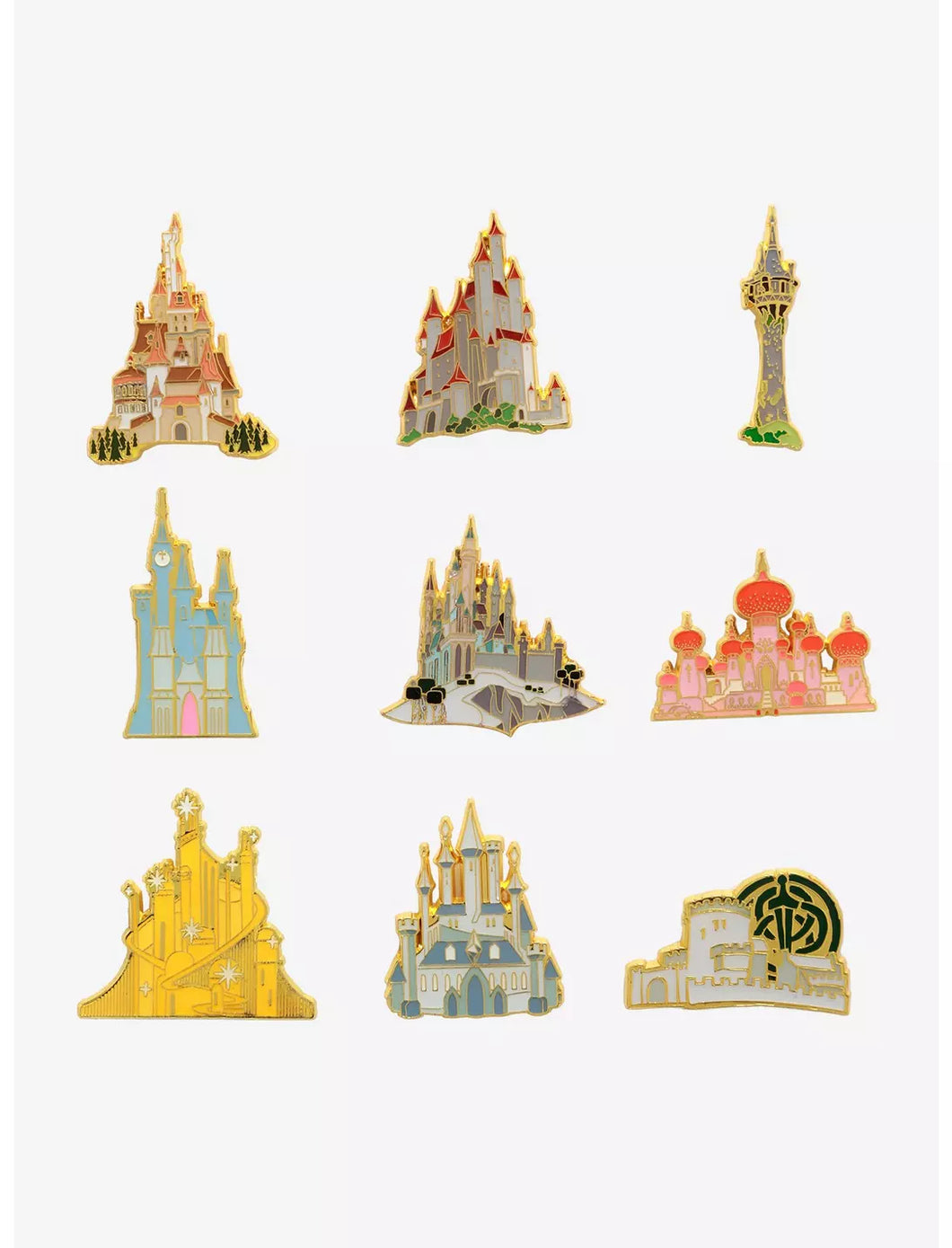 Disney Enamel Pin Princess Castle Loungefly
