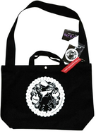 Puella Magi Madoka Magica Bebe Tote Bag Black with Limited Edition Sticker