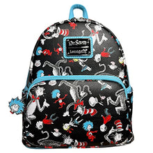 Load image into Gallery viewer, Dr. Seuss Mini Backpack Cat In The Hat Loungefly
