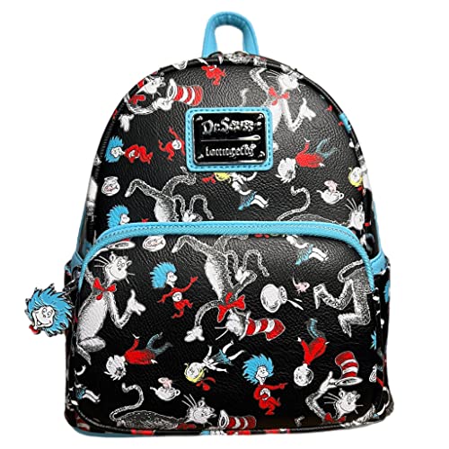 Dr. Seuss Mini Backpack Cat In The Hat Loungefly