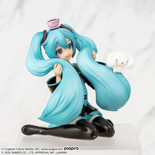 Load image into Gallery viewer, Piapro Figure Hatsune Miku Hatsune Miku x Cinnamoroll Premium Chokonose Mofutto Ver. Sanrio SEGA

