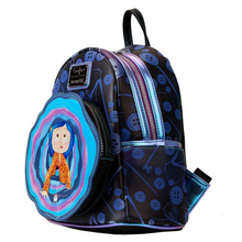 Load image into Gallery viewer, Coraline Mini Backpack Portal GITD Loungefly
