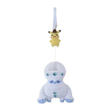 Load image into Gallery viewer, Pokemon Plush Pass Case Detective Pikachu &amp; Galarian Darmanitan 2023 Pokemon Center
