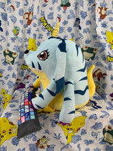 Load image into Gallery viewer, Digimon Plush Gabumon Keyboard Buddy Premium Bandai
