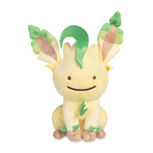Load image into Gallery viewer, Pokemon Plush Ditto as Leafeon 2018 Pokemon Center
