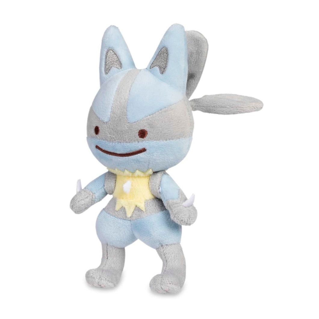Pokemon Plush Ditto as Lucario 2019 Pokemon Center
