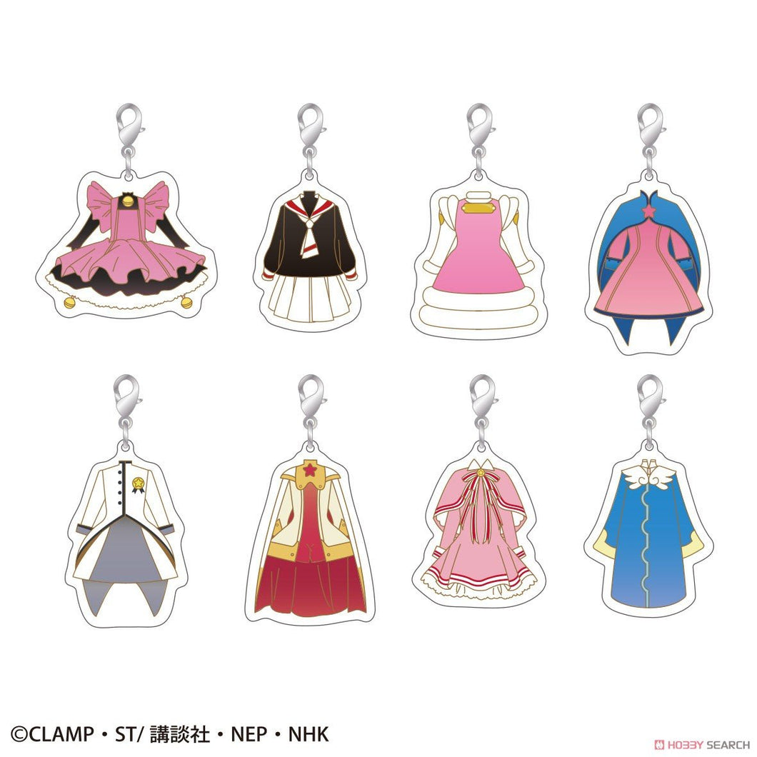 Cardcaptor Sakura Blind Box Keychain Sakura's Dresses Clamp
