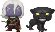 Load image into Gallery viewer, Dungeons &amp; Dragons Figure Drizzt Do'Urden and Guenhwyvar Pop! Games 2 Pack Funko

