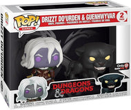 Dungeons & Dragons Figure Drizzt Do'Urden and Guenhwyvar Pop! Games 2 Pack Funko