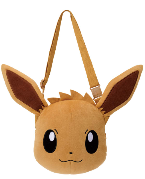 Pokemon Plush Shoulder Pouch Eevee 2022 Banpresto