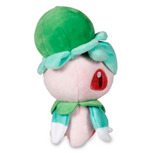 Load image into Gallery viewer, Pokemon Plush Fomantis Poke Plush 7.5in Pokemon Center
