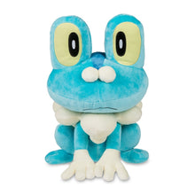 Load image into Gallery viewer, Pokemon Plush Froakie Poke Plush 13.5in Pokemon Center
