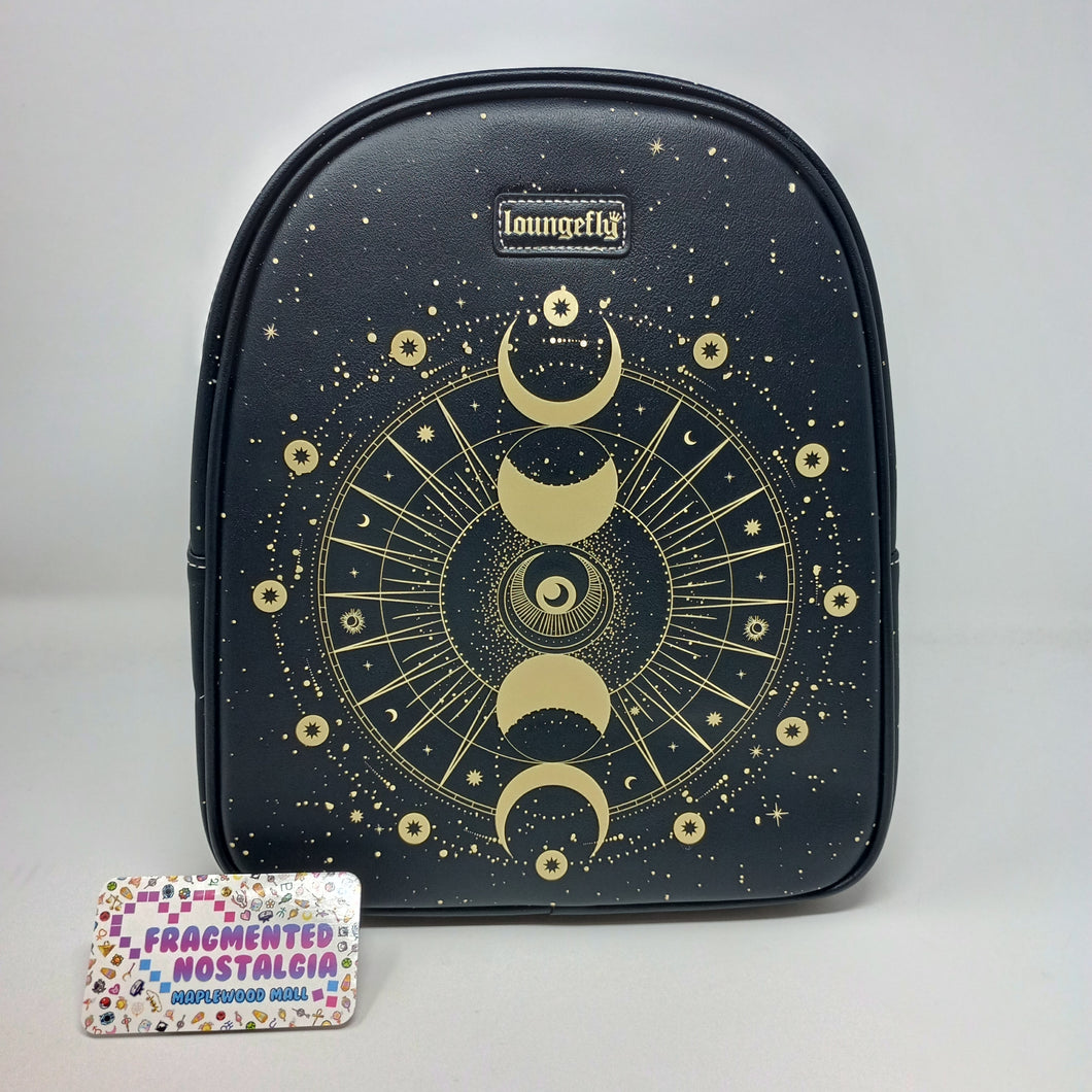 Loungefly Mini Backpack Galaxy Moon and Stars