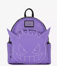 Load image into Gallery viewer, Pokemon Mini Backpack Gengar GITD 2025 Loungefly
