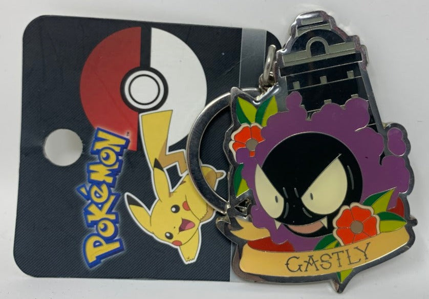 Pokemon Keychain Gastly Tattoo Style Loungefly