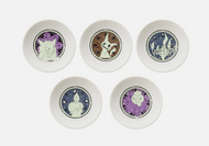 Pokemon Mini Plate Type: Ghost Ichiban Kuji E Prize Bandai