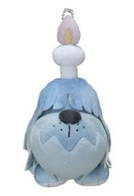 Load image into Gallery viewer, Pokemon Plush Keychain Greavard Yona Yona Ghost GITD Pokemon Center
