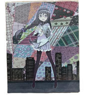 Puella Magi Madoka Magica The Movie: Rebellion Holy Quintet Canvas Art Aniplex