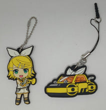 Load image into Gallery viewer, Piapro Rubber Strap Set Kagamine Rin Trumpet &amp; Roadroller Crypton Future Media
