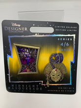 Load image into Gallery viewer, Disney Pin Set of 2 Midnight Masquerade Designer Collection

