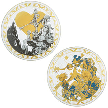 Load image into Gallery viewer, Kingdom Hearts Glass Plate Linking Hearts Ichiban Kuji D Prize Bandai
