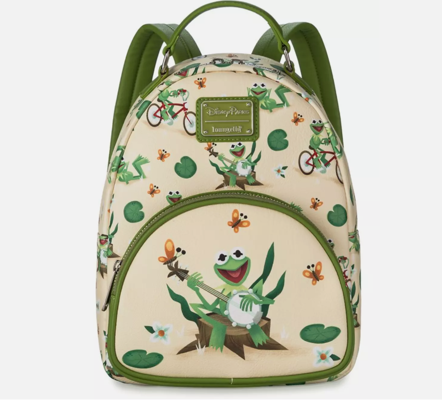Disney Parks Mini Backpack Kermit the Frog Loungefly