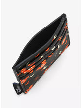 Load image into Gallery viewer, Disney Cardholder Mickey Mouse Halloween Pumpkin AOP Loungefly
