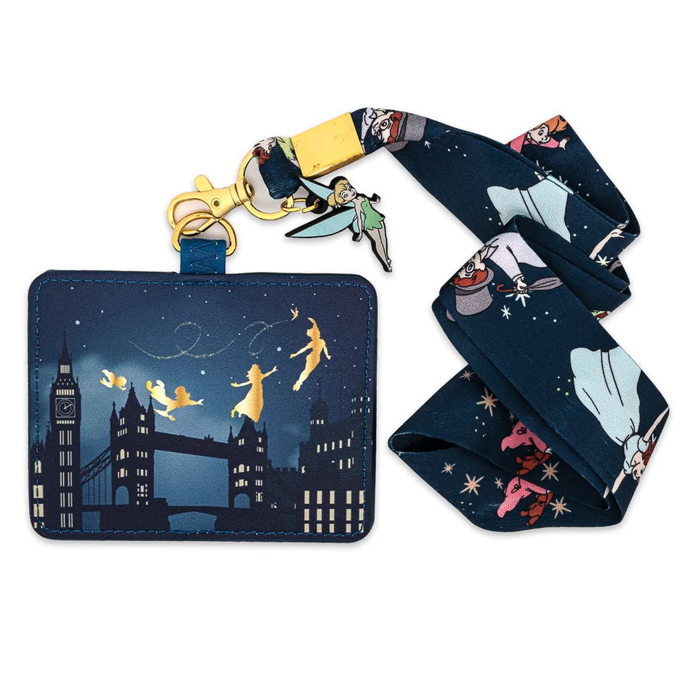 Disney Lanyard Cardholder Peter Pan's Flight Loungefly