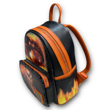 Load image into Gallery viewer, Lord of the Rings Mini Backpack Mordor Balrog GITD Loungefly

