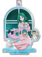 Sanrio x Sailor Moon Keychain Sailor Neptune x Little Twin Stars Aurora Bandai