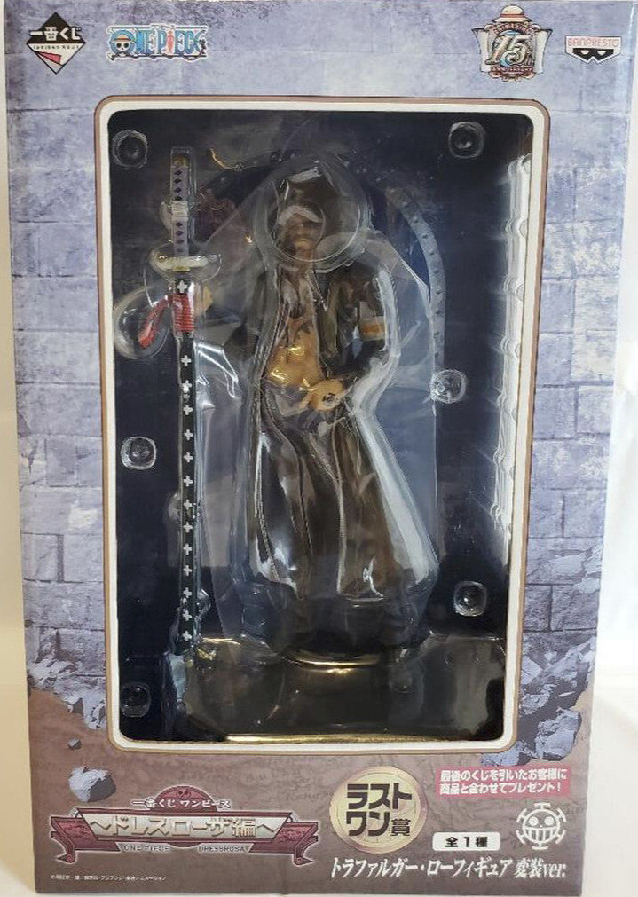 One Piece Figure Law Dressrosa 15th Anniversary Ichiban Kuji Last One Prize Banpresto