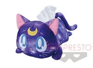 Sailor Moon Eternal Tissue Case Plush Luna -Starry Planet- 2021 Banpresto