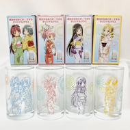 Puella Magi Madoka Magica Glass Cups 2012 Lawson